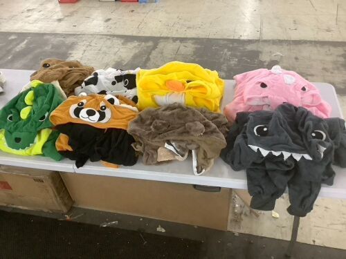 Lot of (8) Funziez! Adult Onesies - See Pics - Lot 714