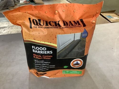 Quick Dam Water Activated 17 ft. Flood Barrier - Lot 828