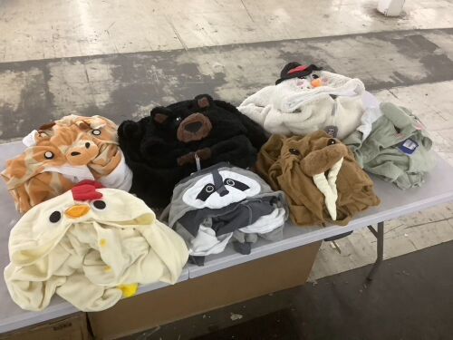 Lot of (7) Funziez! Adult Onesies - See Pics - Lot 725