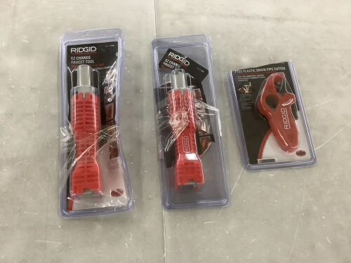 Lot of (3) Rigid Hand Tools  - Lot 203