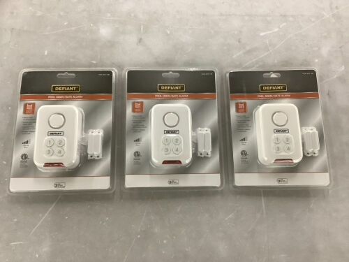 Lot of (3) Defiant Wireless Pool Alarm - Lot 206