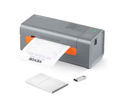 VEVOR Bluetooth Thermal Label Printer with Automatic Label Recognition  - Lot 601