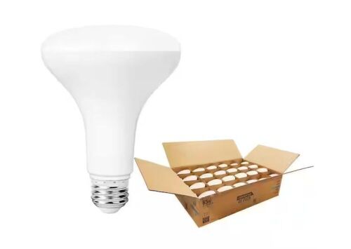 65-Watt Equivalent BR30 Flood Light Dimmable CEC Title 20 Contractor Pro Pack LED Light Bulb Daylight 5000K, 48-Pack - Lot 602