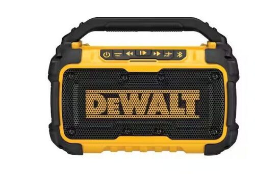 DEWALT 20V MAX Cordless Bluetooth Speaker, Tool Only - Lot 56