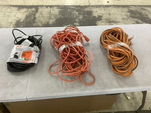 Lot of (3) Extension Cords - Lot 801