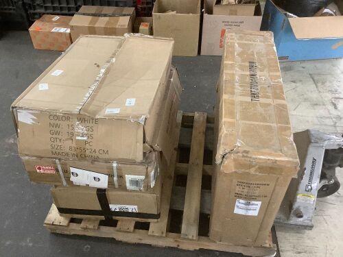 Lot of (3) Vanity Bottoms & (1) Top - Uninspected - Lot 806