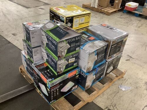 Pallet of Bathroom Exhaust Fans - Uninspected - Lot 42
