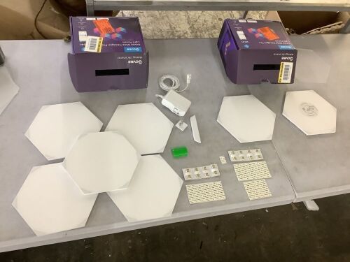 Govee Glide Hexagon Pro Light Panels - 1 Box Complete, 2 Panels in 1 Box - Lot 261