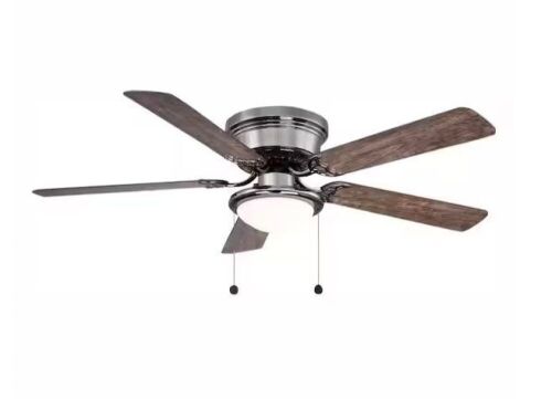 Hugger 52 in. LED Gunmetal Ceiling Fan - Lot 372