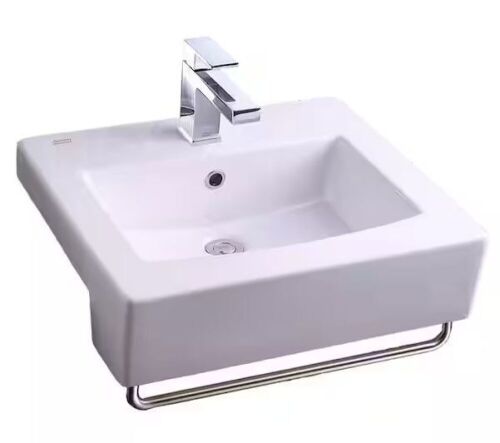 American Standard Boxe 19.75 in. Center Countertop Bathroom Sink in White - Lot 401