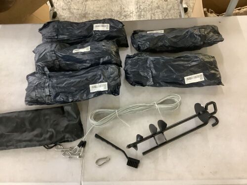 Lot of (6) Heavy Duty Tie Out  - Lot 447