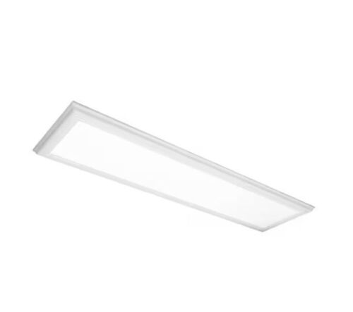 Commercial Electric 1 ft. x 4 ft. 3800 Lumens Dimmable White Integrated LED Flat Panel Ceiling Flush Mount Fixture with Selectable 5CCT - Lot 468