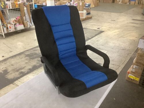 Gaming Floor Chair w/ 360-Degree Swivel, Armrest, Adjustable Backrest - Lot 492