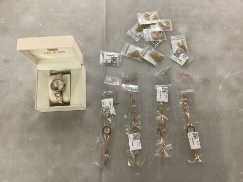 Lot of (5) Watches & (10) Necklaces - Lot 574