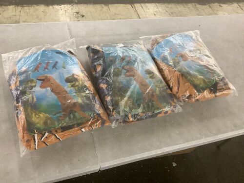 Lot of (3) Inflatable Dinosaur Costumes - Lot 661