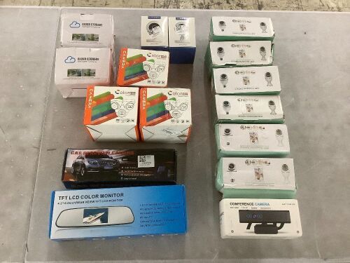 Lot of (16) Small Cameras - Lot 664