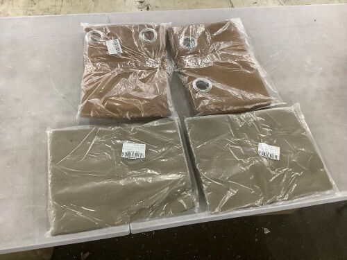 Lot of (4) Curtains - Lot 666