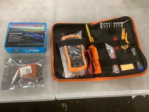 Multimeter Tool Kit, Car Monitor & Toyota Smart Keymaker - Lot 677
