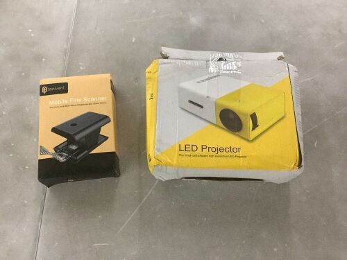 Mobile Film Scanner & LED Projector - Lot 678