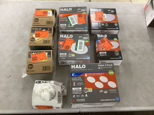 Lot of (12) Halo Lighting  - Lot 692