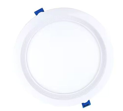 Lot of (3) Leviton 8 in. Adjustable CCT Canless Retrofit Shallow Ceiling IC Rated Remodel/New Construction Baffled Recessed Light Kit - Lot 699
