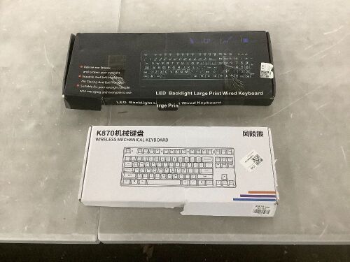 Lot of (2) Keyboards - Lot 766