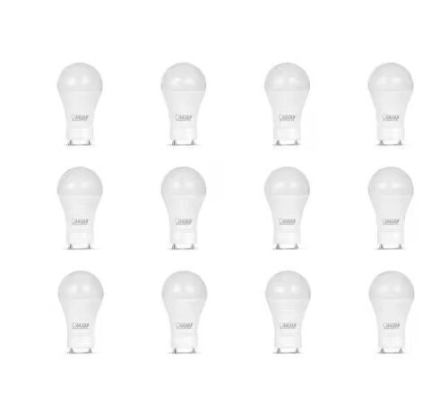 Feit Electric 60-Watt Equivalent A19 Dimmable CEC Title 20 90+ CRI GU24 Base LED Light Bulb, Bright White 3000K, 12-Pack - Lot 780