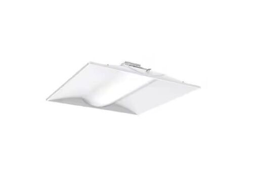 Lithonia Lighting Contractor Select STAKS 2 ft. x 2 ft. 3000/4000/5000 Lumens White Integrated LED Troffer - Lot 793