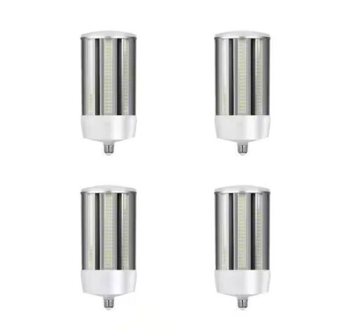 Feit Electric 1000-Watt Equivalent Corn Cob E26 with E39 Mogul Adapter High Lumen HID Utility LED Light Bulb Daylight 5000K, 4-Pack - Lot 873