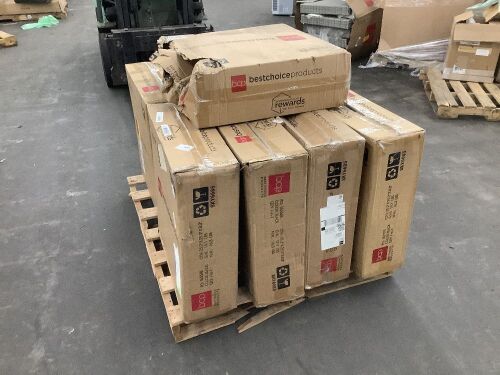 Lot of (9) Mobile Umbrella Base, Fillable Stand w/ 4 Wheels, 2 Locks, 120lb Capacity - Uninspected - Lot 243