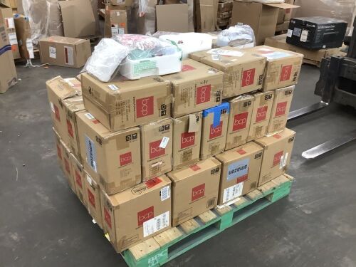 Lot of (46) 6V Portable Foot Pedal Sewing Machine w/ 12 Stitch Patterns - Uninspected - Lot 88