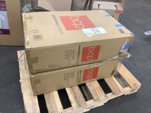 Lot of (2) Dual-Wheel Wheelbarrow Garden Cart - Uninspected - Lot 120