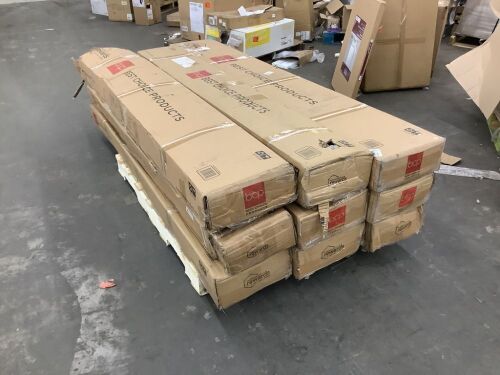 Lot of (9) Cantilever Patio Umbrellas - Uninspected - Lot 85