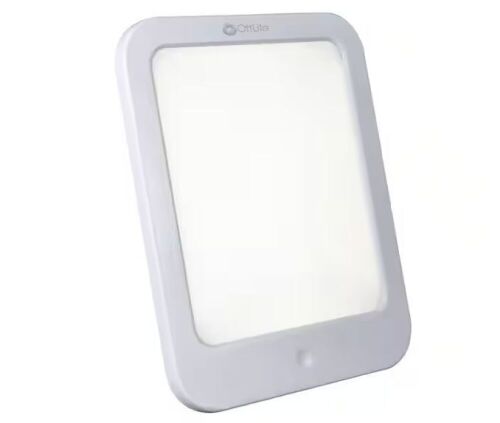 OttLite ClearSun 8 in. White LED Light Therapy Lamp - Lot 248