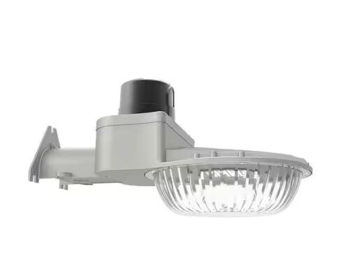 HALO ALP 250-Watt Equivalent Integrated LED Grey Premium Area Light Field Selectable CCT 3000K/4000K/5000K - Lot 545