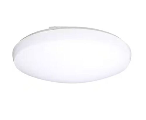 Lithonia Lighting Contractor Select FMLRL 14 in. 24-Watt Integrated LED White 1600 Lumens 4000K Round Flush Mount Light - Lot 659