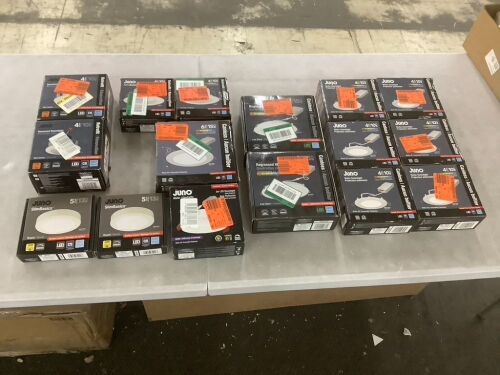Lot of (16) JUNO Light Fixtures - Lot 223