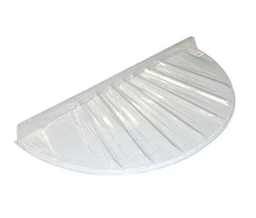 MacCourt 40 in. x 17 in. Low Profile Circular Plastic Window Well Cover - Lot 853
