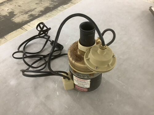 Automatic Laundry Pump  - Lot 232