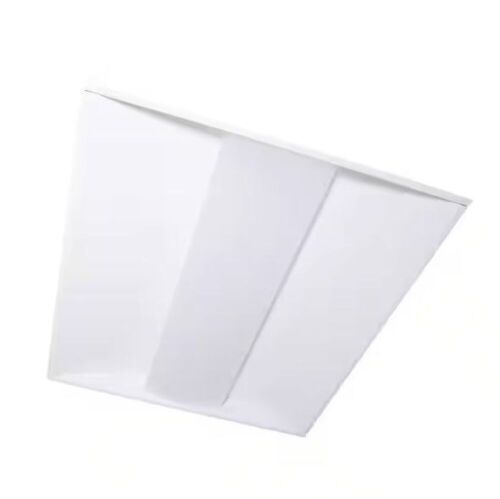 Lot of (2) Metalux 2 ft. x 2 ft. 51-Watt Equivalent Integrated LED White Center Lens Troffer, 4000K Bright White - Lot 237