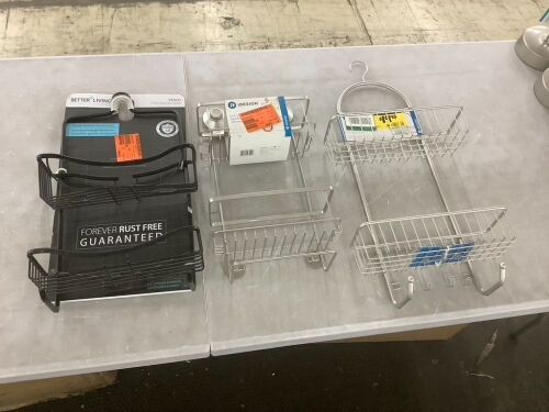 Lot of (3) Shower Caddies - Lot 320