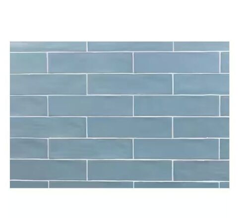 Lot of (15) Cases Ivy Hill Tile Strait Blue 3 in. x 12 in. 8 mm Matte Ceramic Subway Wall Tile, 22-piece 5.38 sq. ft. / Box - Some Broken Pieces - Lot 81