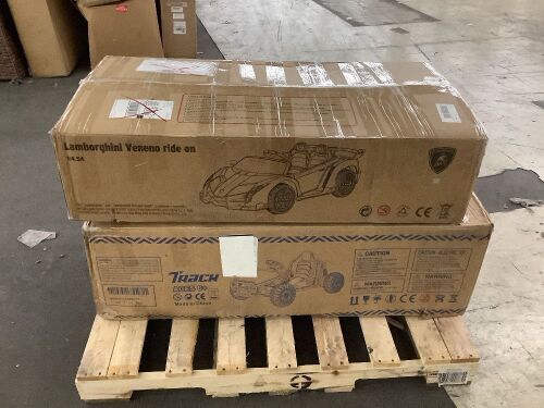 Lot of (2) Return Ride On Toys - Lot 124