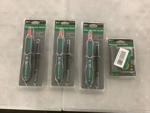 Lot of (4) Commercial Electric Electrical Tools - Lot 107