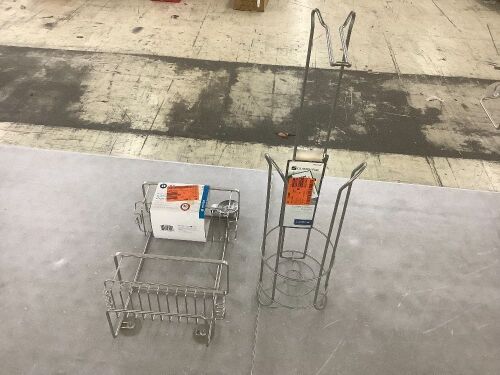 Shower Caddy & Toilet Paper Holder - Lot 239