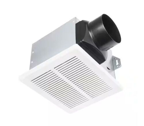 Hampton Bay 80 CFM Ceiling Mount Room Side Installation Humidity Sensing Bathroom Exhaust Fan, ENERGY STAR - Lot 819