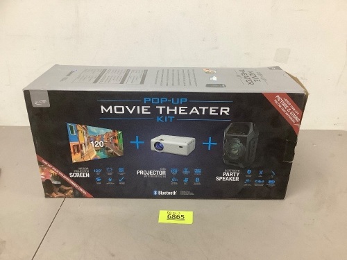 iLive Pop-Up Movie Theather Kit - Lot 6865