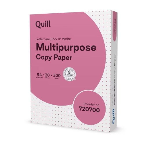Quill Brand Multipurpose Copy Paper - Lot 6929