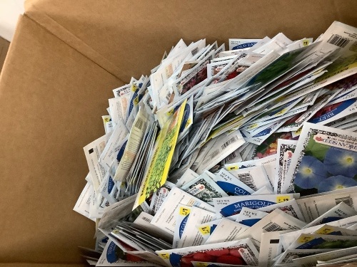 Box of Misc. Seeds - Lot 6890
