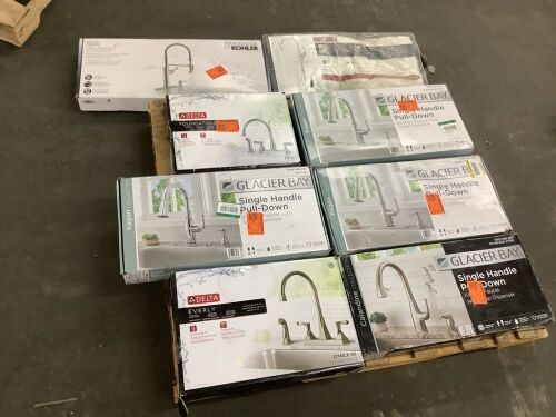 Lot of (8) Kitchen Faucets - Uninspected - Lot 170